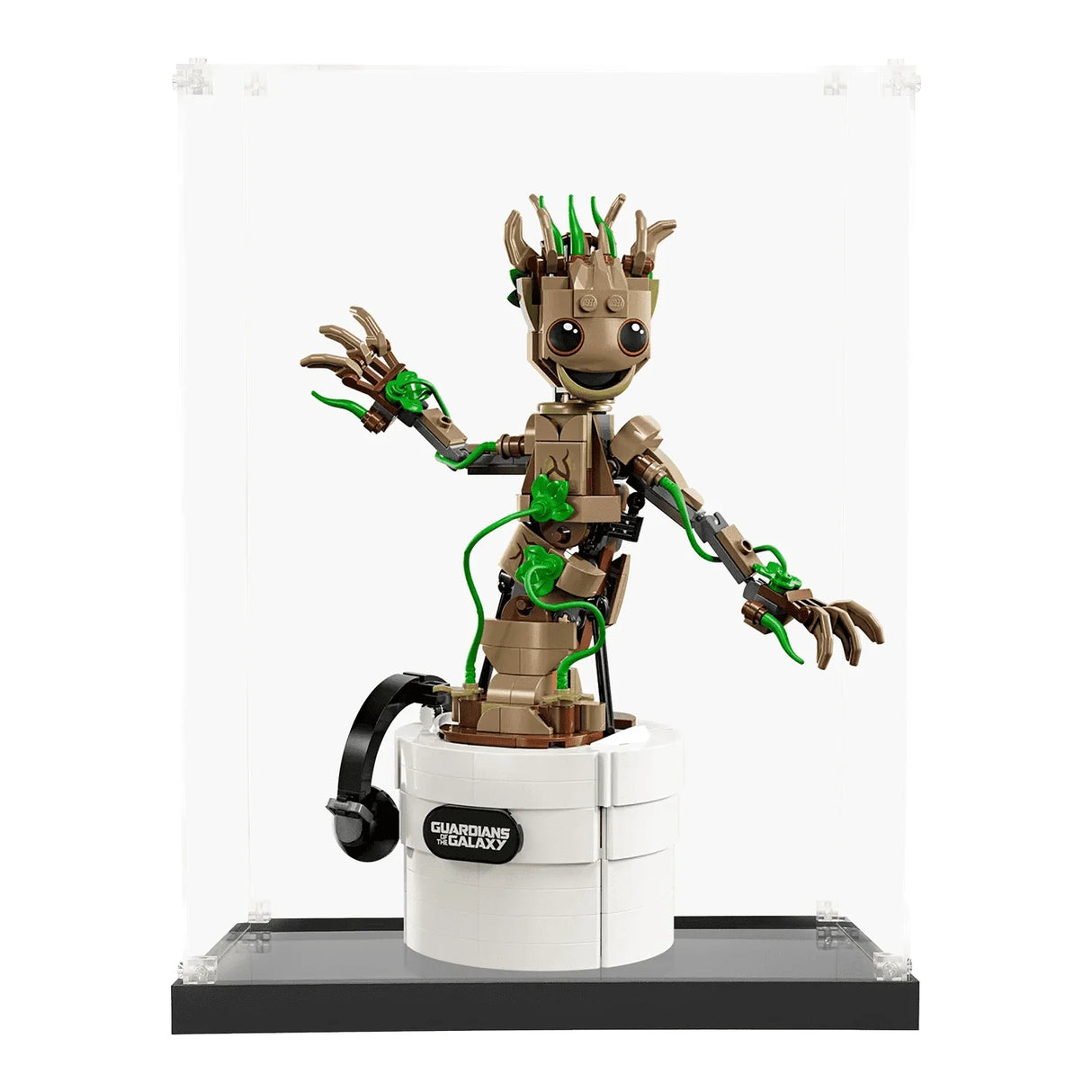 LEGO Groot Figur in einer Vitrine