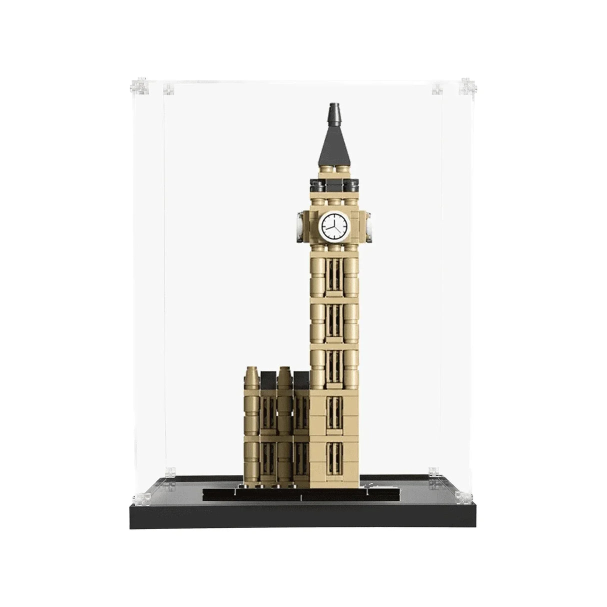 Big Ben Modell in einer Vitrine
