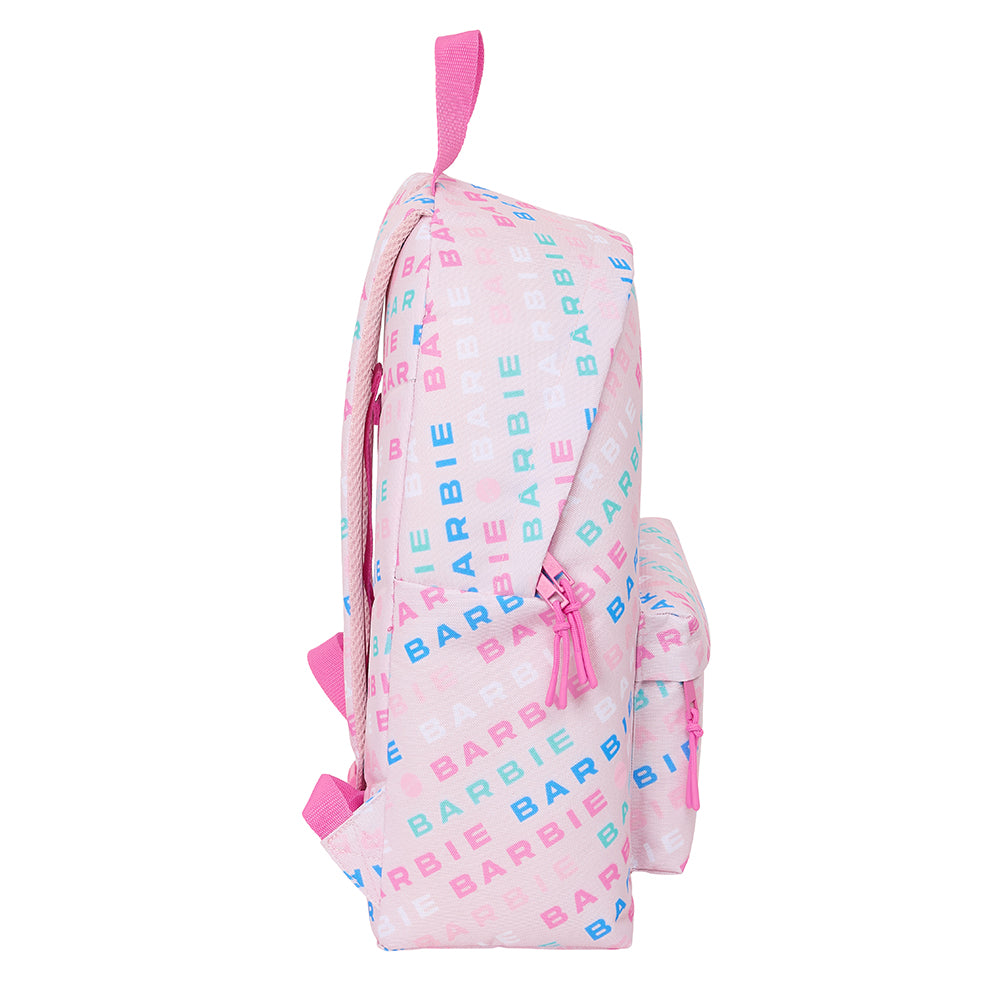 Barbie Rucksack in Rosa mit Barbie-Logo-Muster