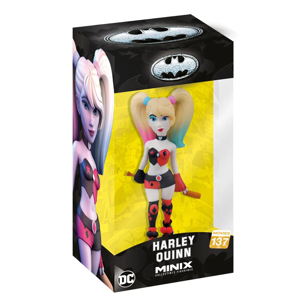 Harley Quinn Minix Sammelfigur in Verpackung