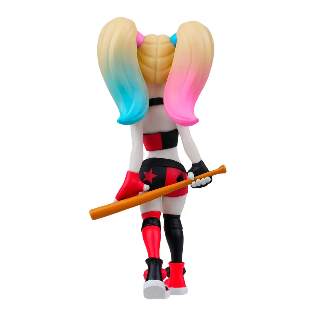 Harley Quinn Figur von hinten mit Baseballschläger
