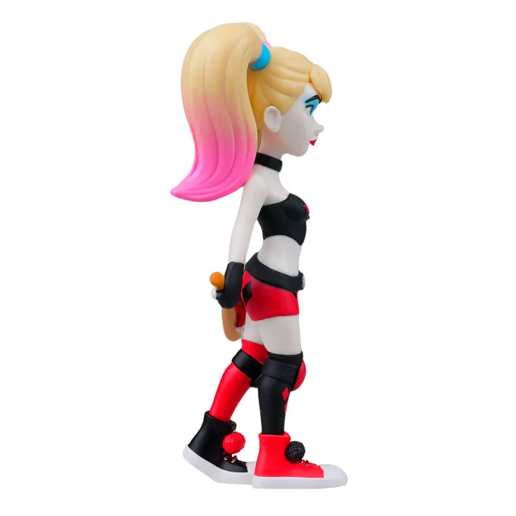 Harley Quinn Figur mit Baseballschläger und Rollschuhen