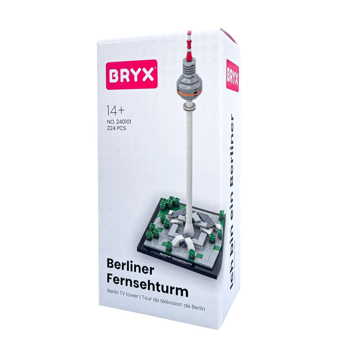 Bausatz des Berliner Fernsehturms von BRYX