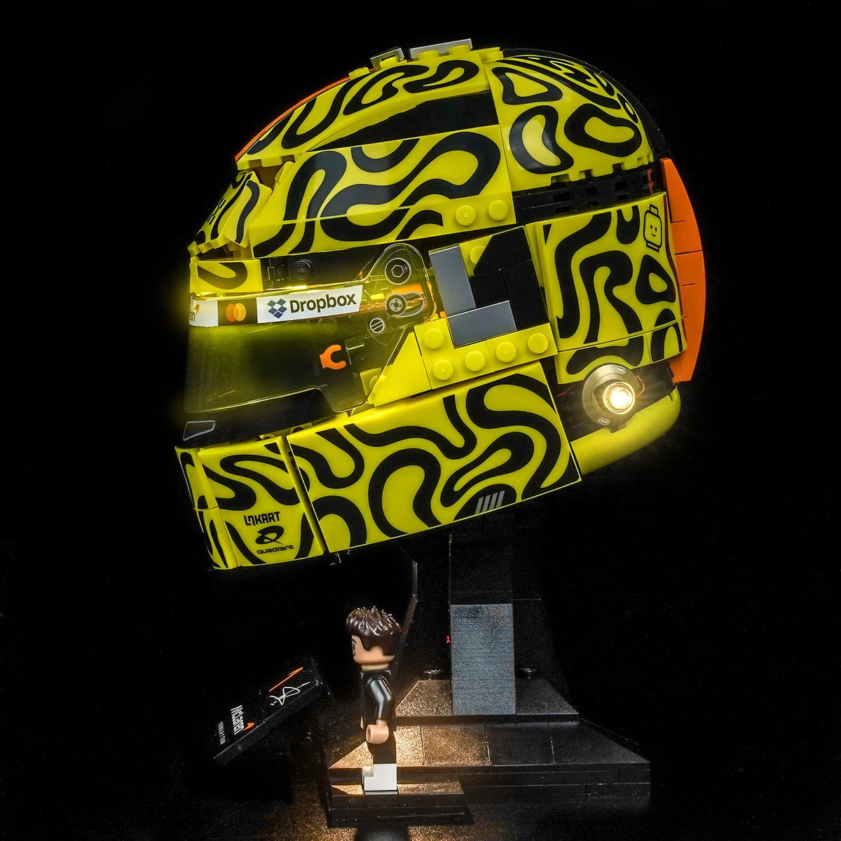 LED Licht Set für LEGO McLaren Mastercard F1® Team Lando Norris’ Helm (43023)