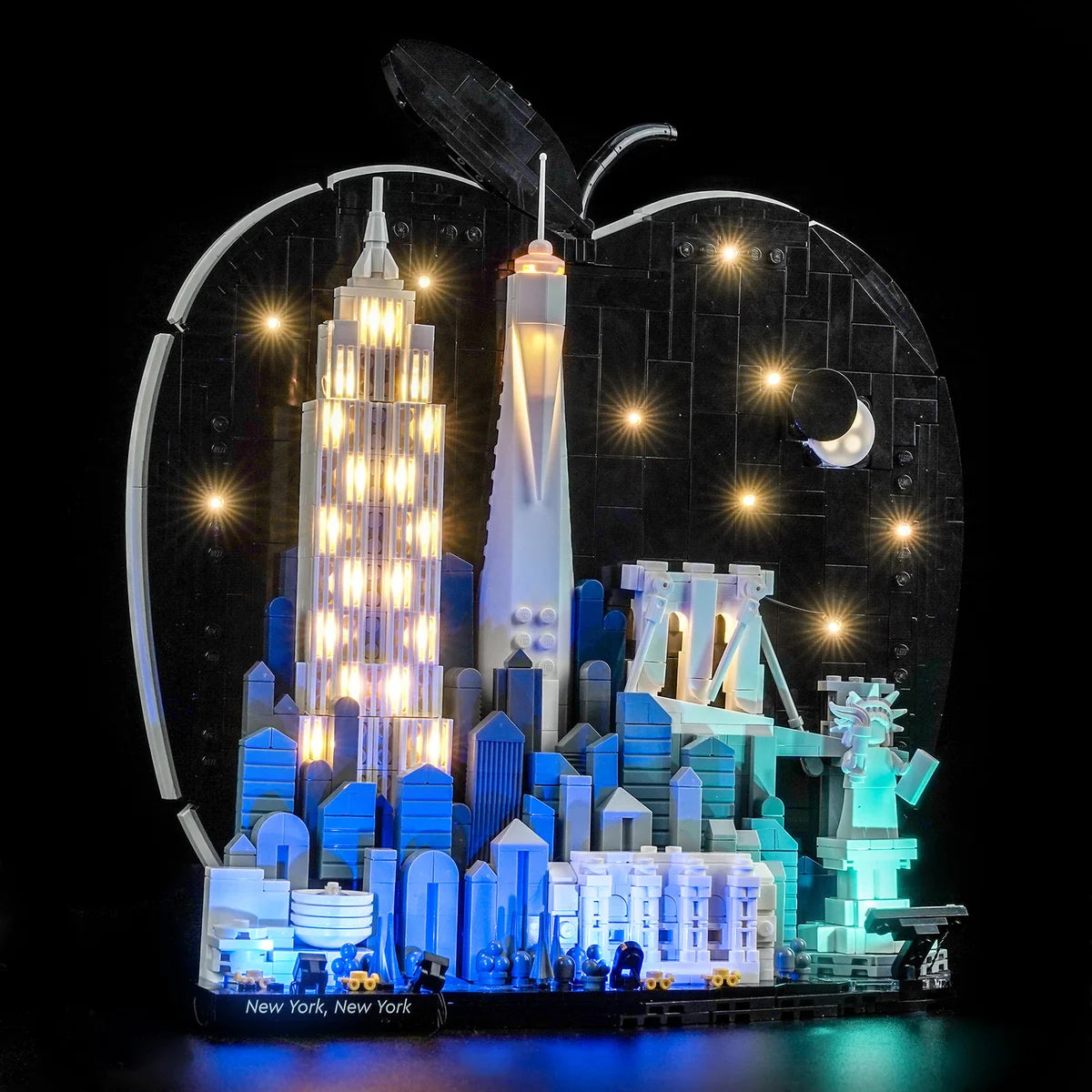 LED Licht Set für LEGO New York City - The Big Apple (21066) inkl. Fernbedienung