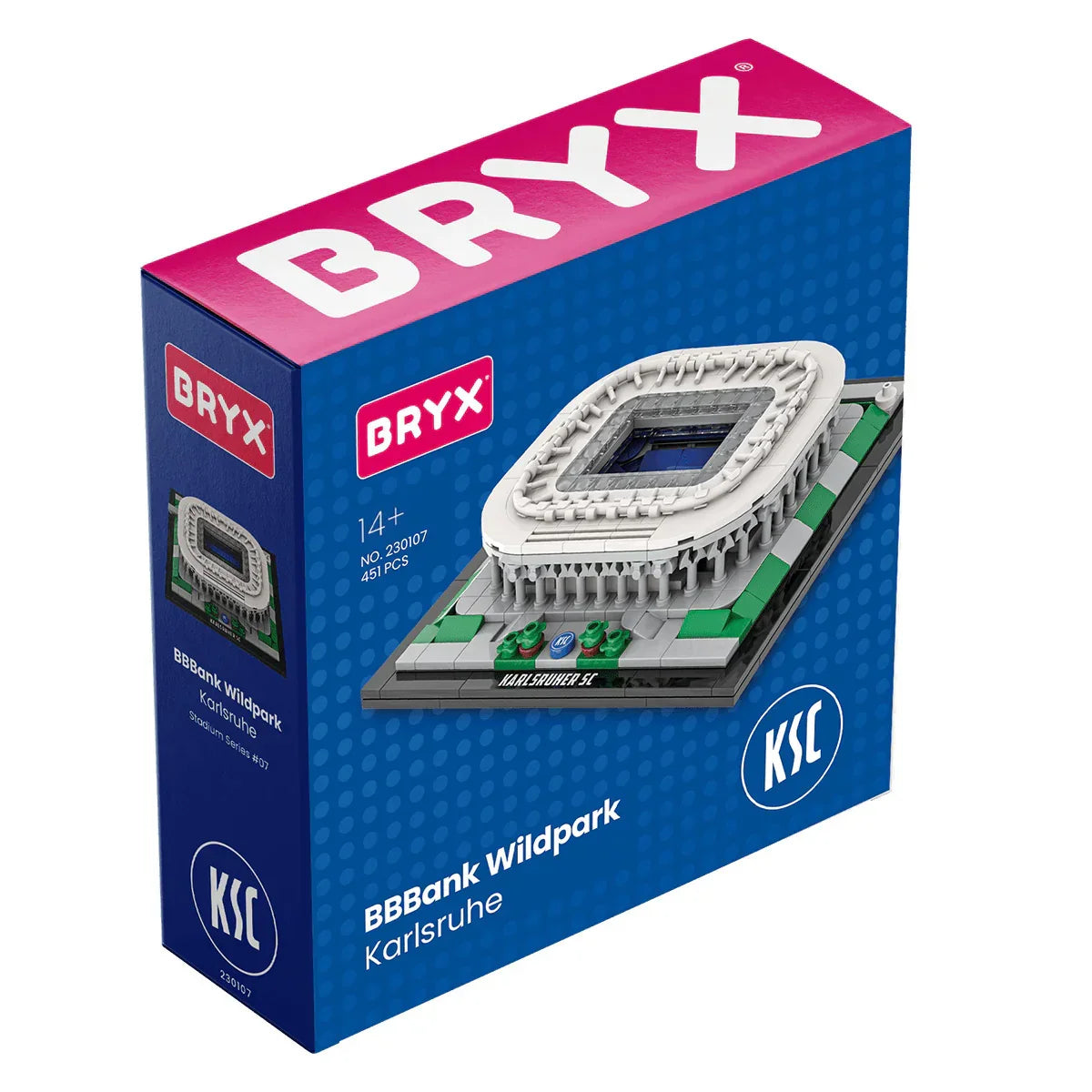 BRYX BBBank Wildpark Karlsruhe Stadion Modellbausatz