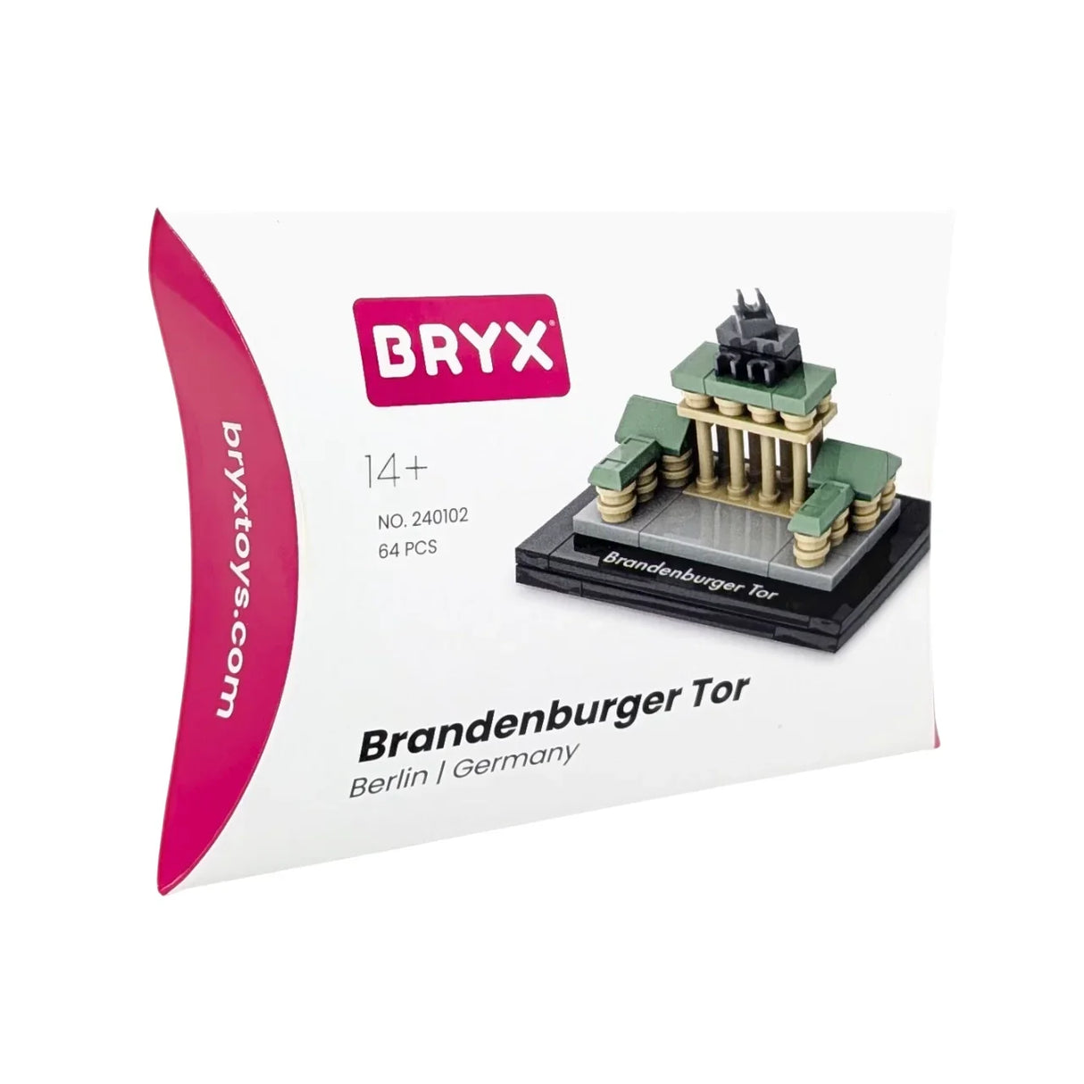 BRYX Brandenburger Tor Bausatz auf weißem Hintergrund