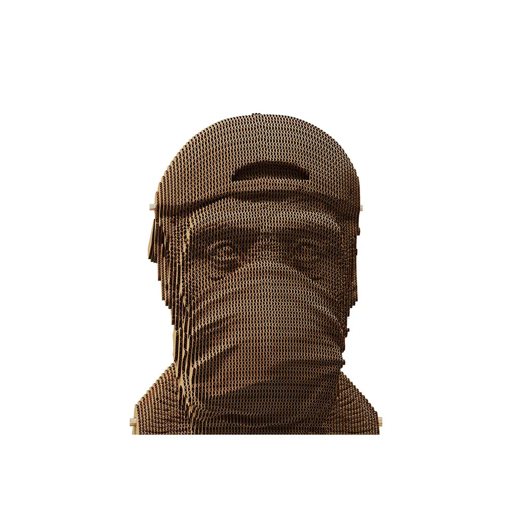 Singe « Ne dis rien de mal » - Maquette 3D en carton