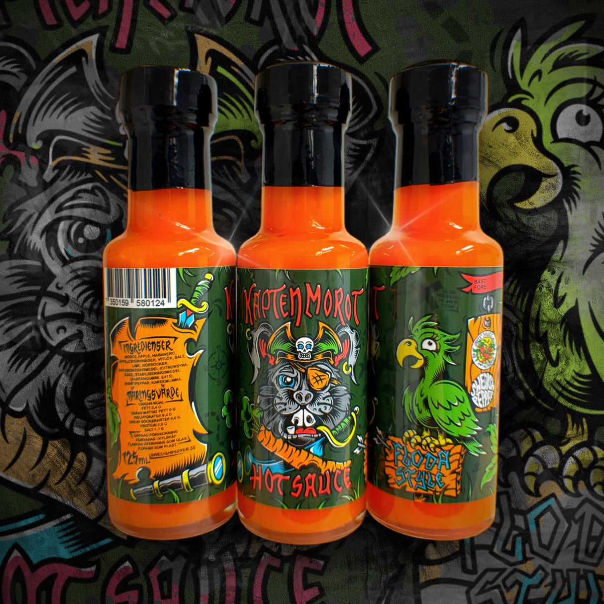 Kapten Morot (125 ml) - Sauce piquante