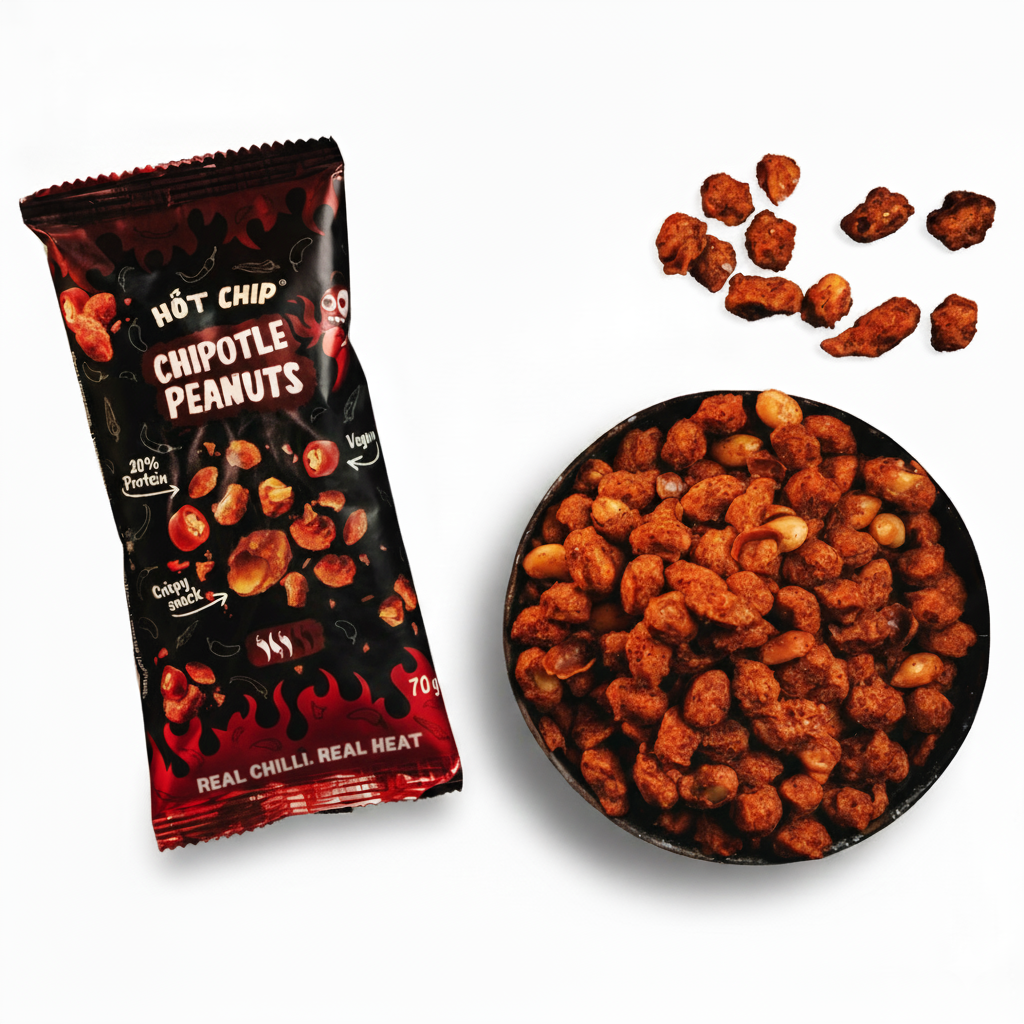 Cacahuètes au chipotle (70 g) - collation