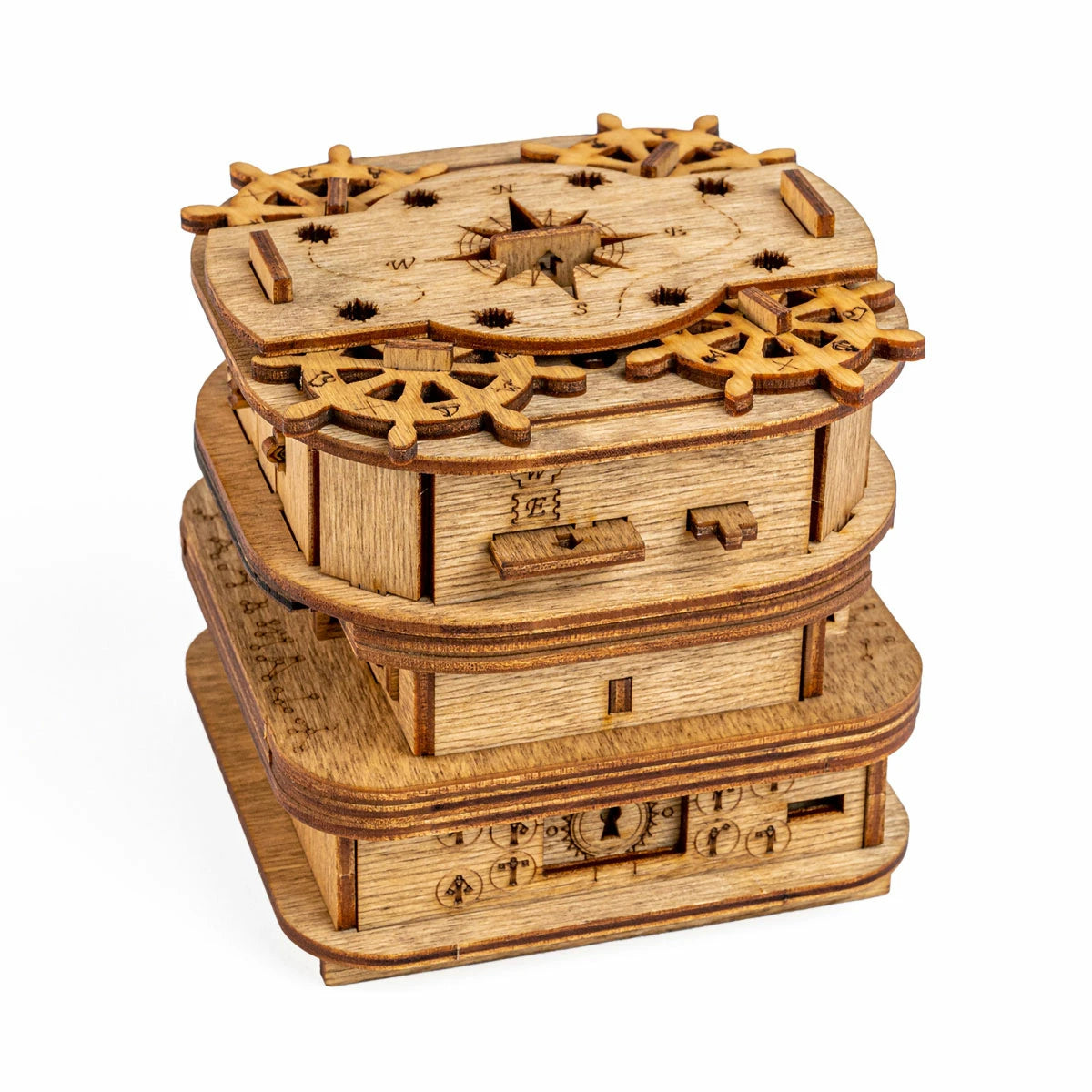 Cluebox - Casier de Davy Jones - Boîte de casse-tête