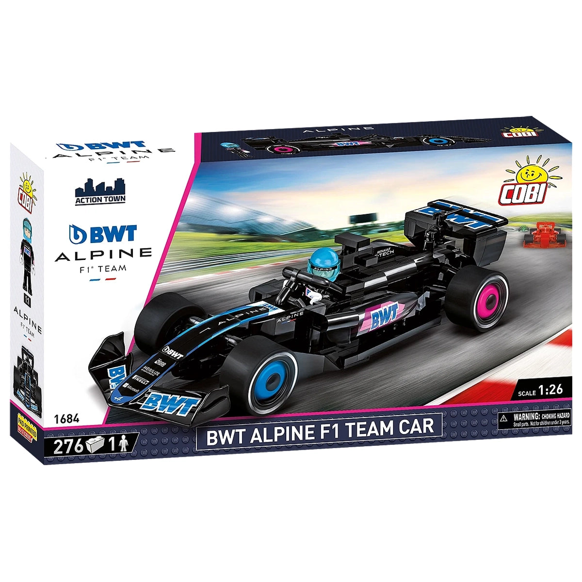 BWT Alpine F1 Team Rennwagen Bausatz von Cobi