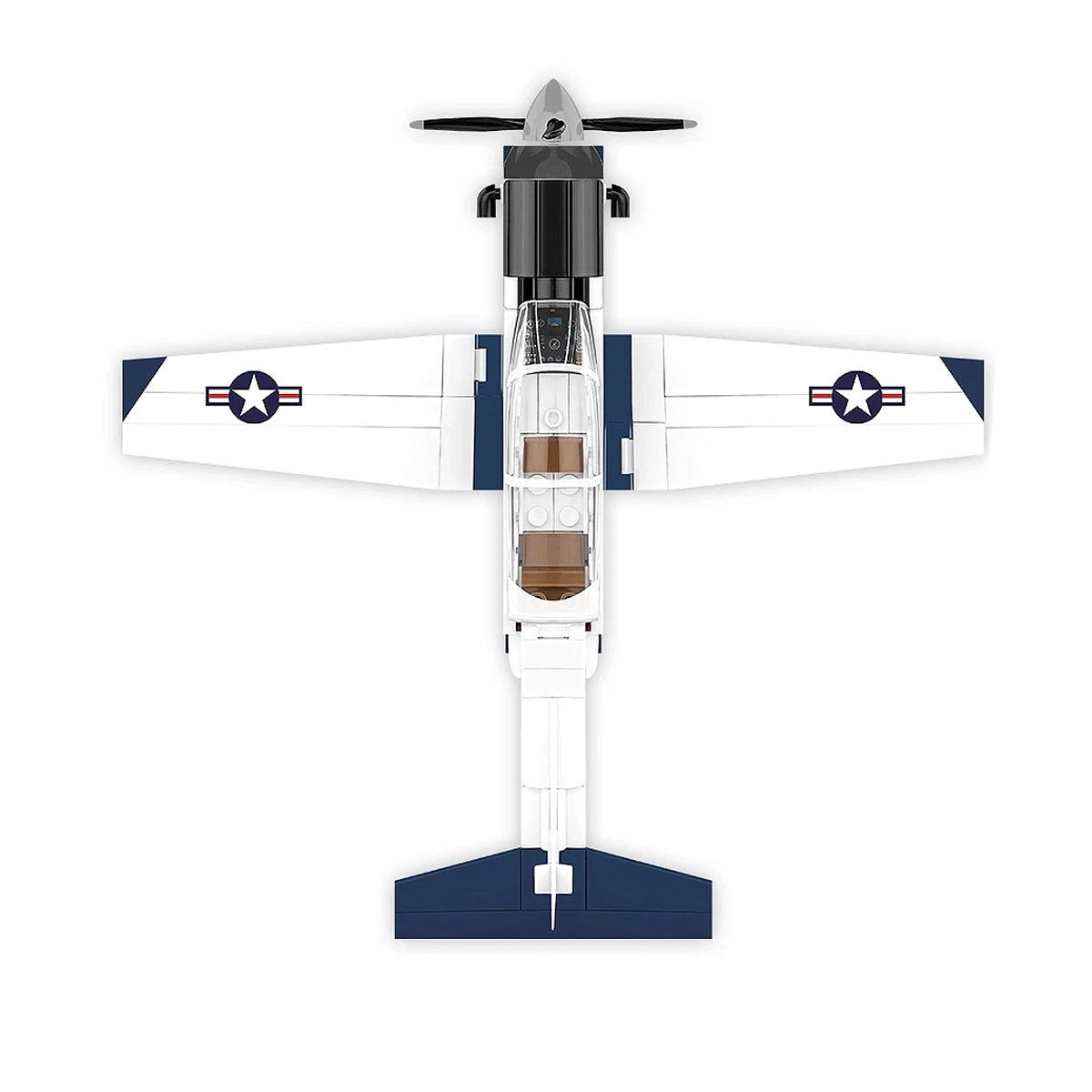 Flugzeug "Beechcraft T-6 Texan II" - Klemmbausteine