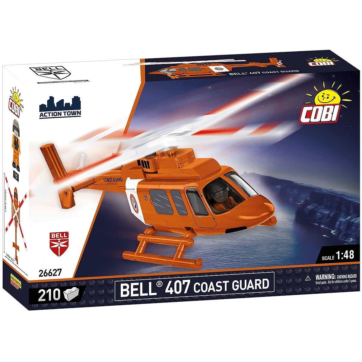 COBI Bell 407 Coast Guard Bausatz