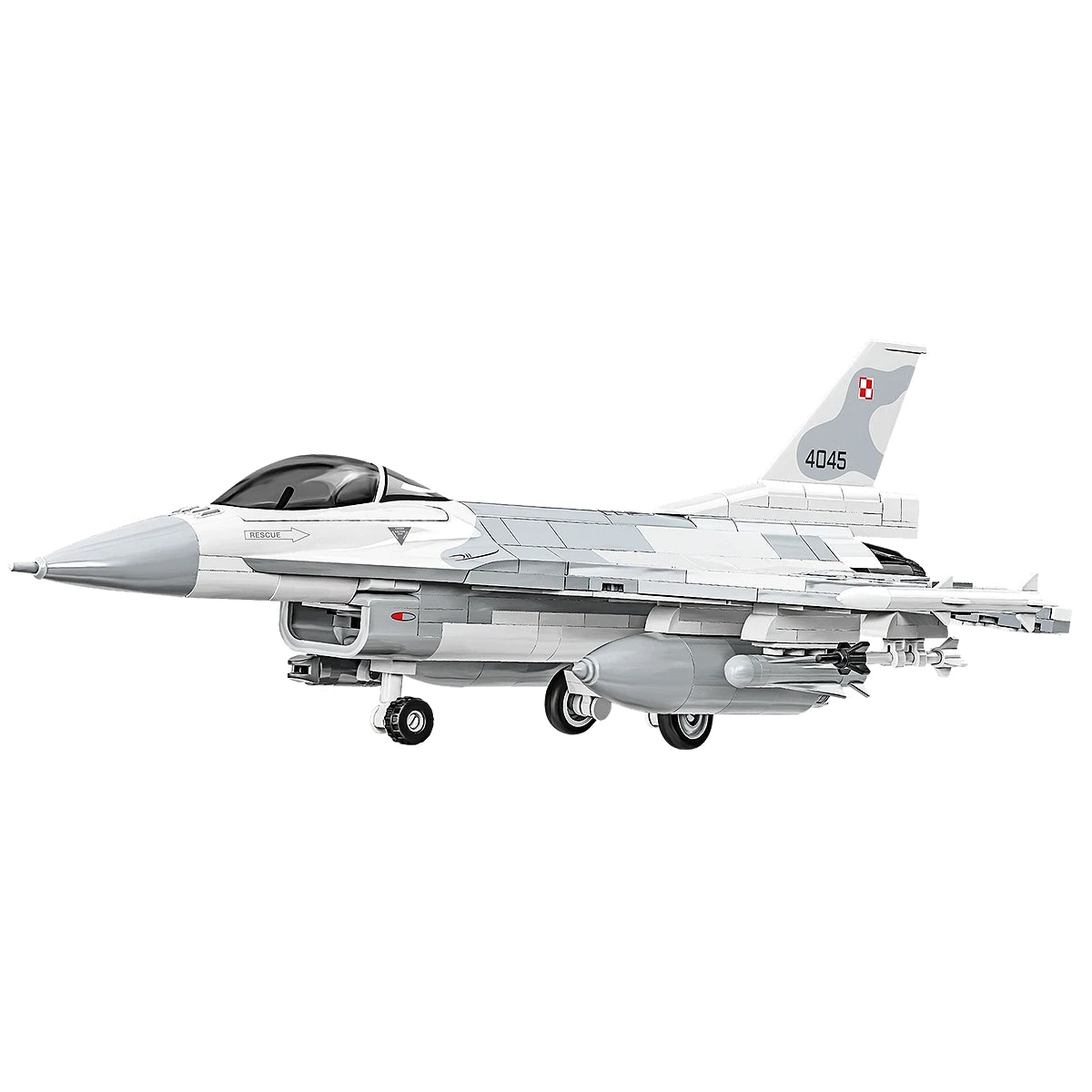 Kampfflugzeug F-16C Fighting Falcon - Klemmbausteine