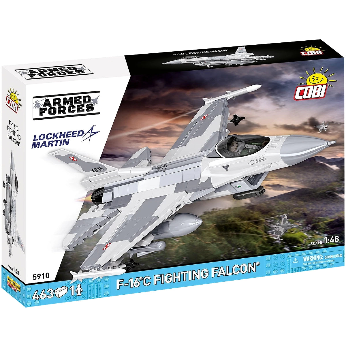 COBI Armed Forces Lockheed Martin F-16C Fighting Falcon Baukasten
