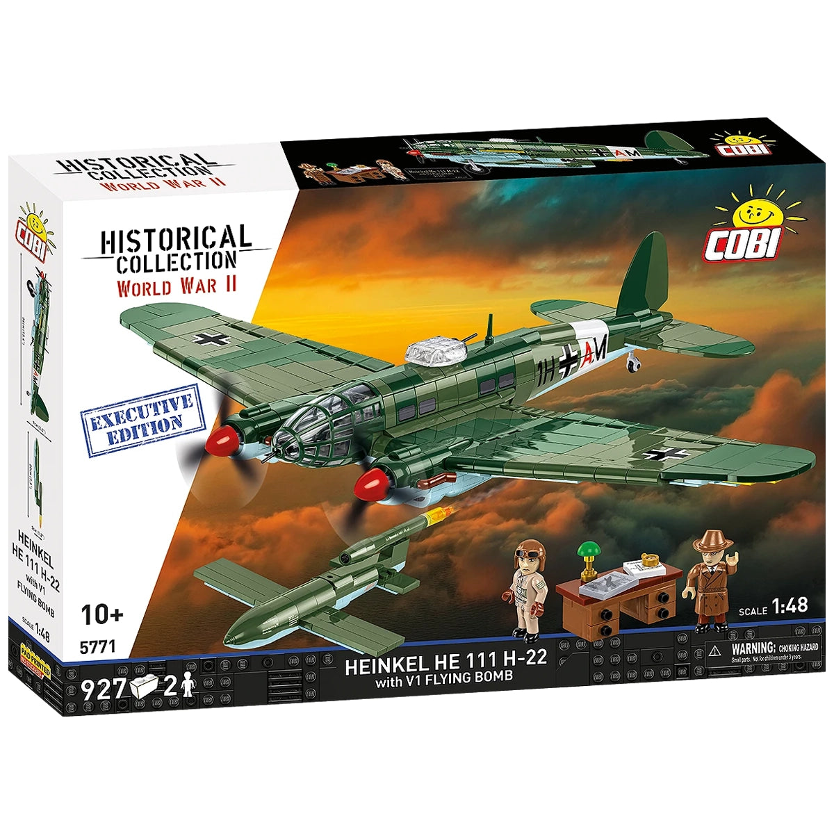 COBI Historical Collection Heinkel He 111 H-22 mit V1 Flugbombe Baukasten