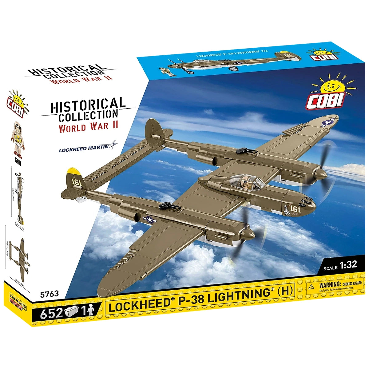 COBI Lockheed P-38 Lightning (H) Baukasten, Maßstab 1:32