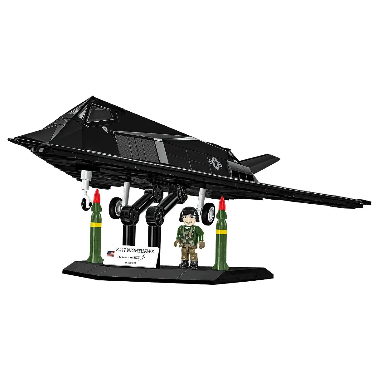 Kampfjet Lockheed F-117 Nighthawk - Klemmbausteine