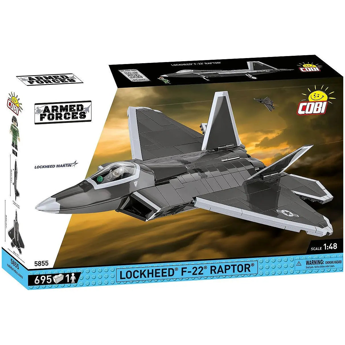 COBI Armed Forces Lockheed F-22 Raptor Bausatz