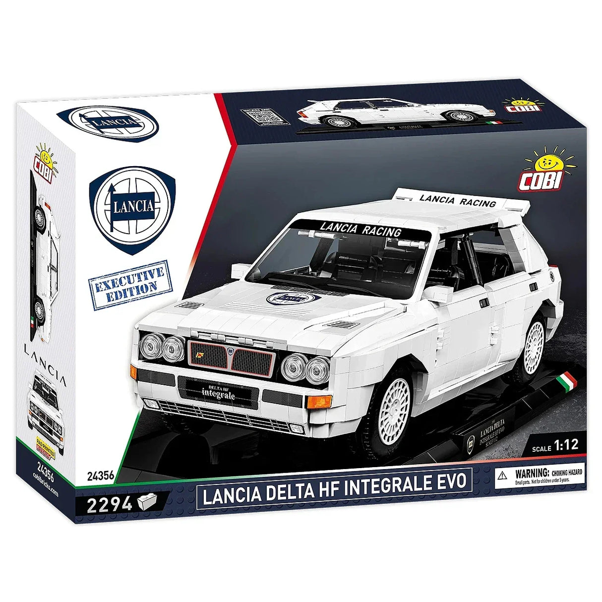 COBI Baukasten Lancia Delta HF Integrale Evo, 2294 Teile, Maßstab 1:12