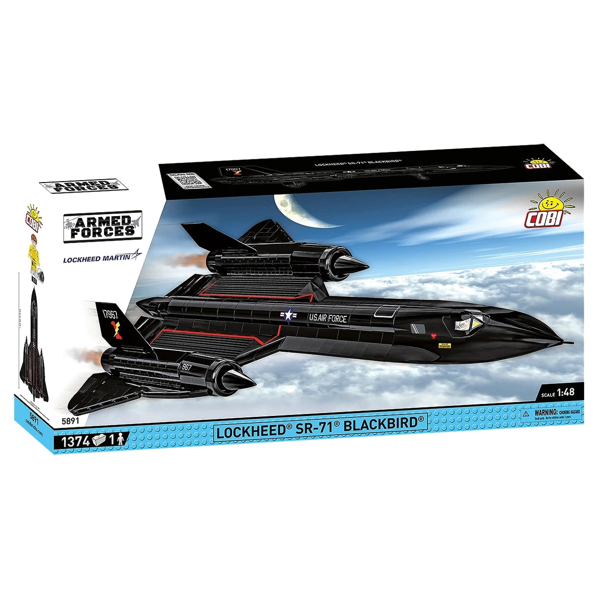 Lockheed SR-71 - Klemmbausteine