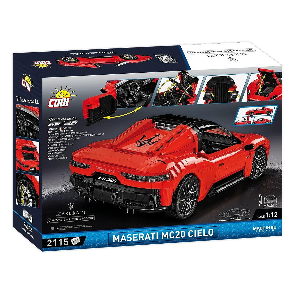 COBI Maserati MC20 Cielo Baukasten