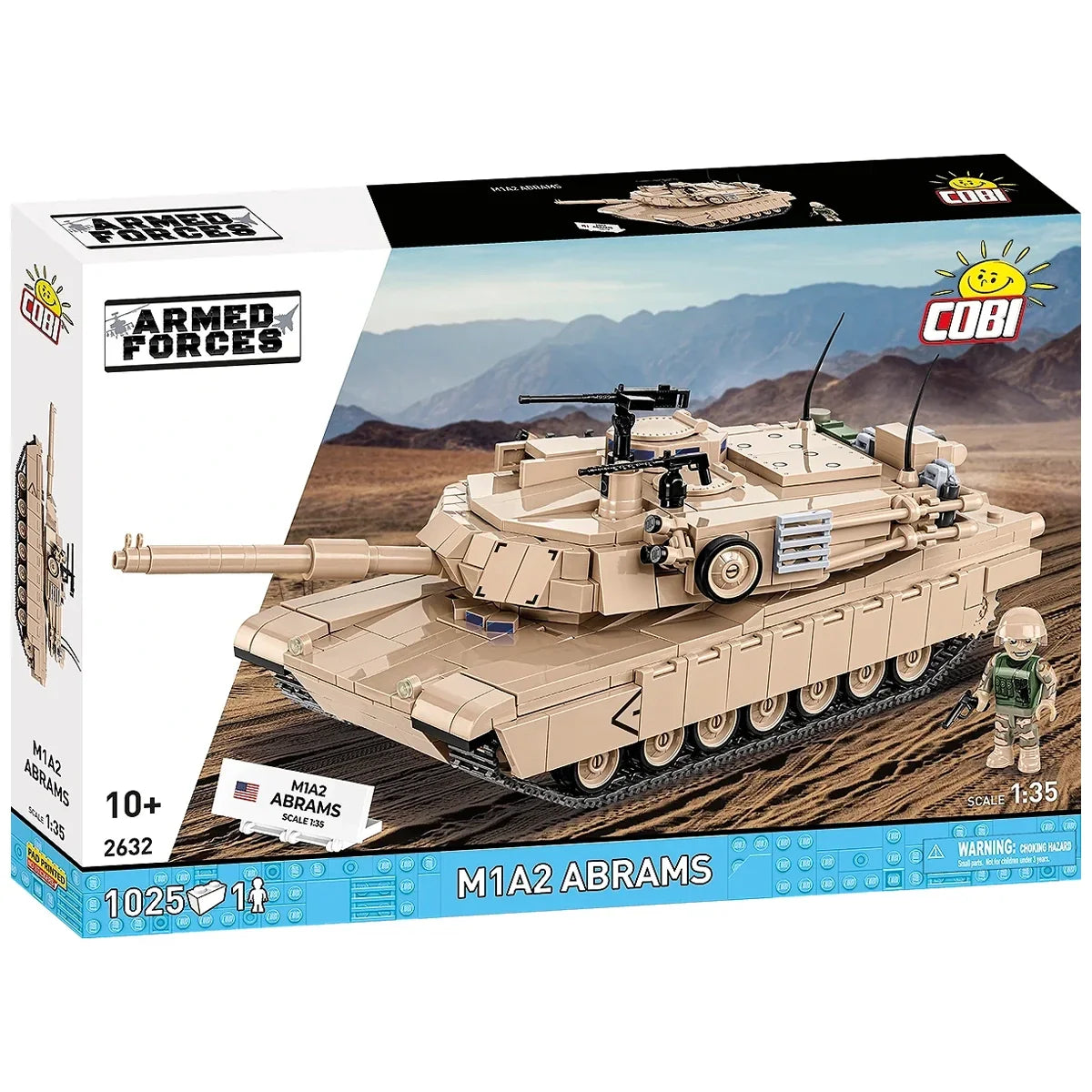 COBI M1A2 Abrams Panzer Baukasten