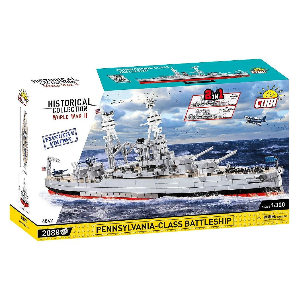 COBI Pennsylvania-Klasse Schlachtschiff Baukasten