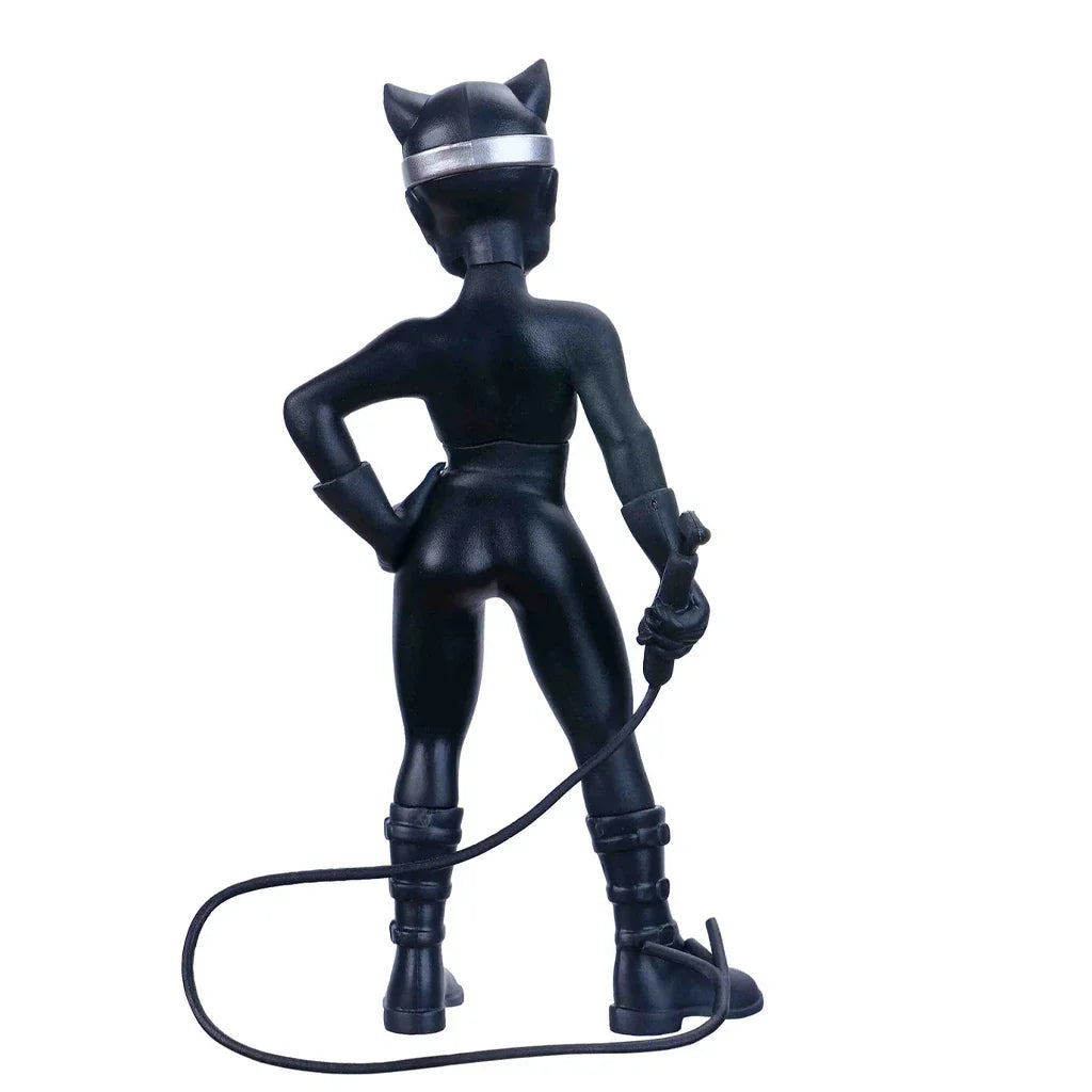 Catwoman-Figur von hinten mit Peitsche