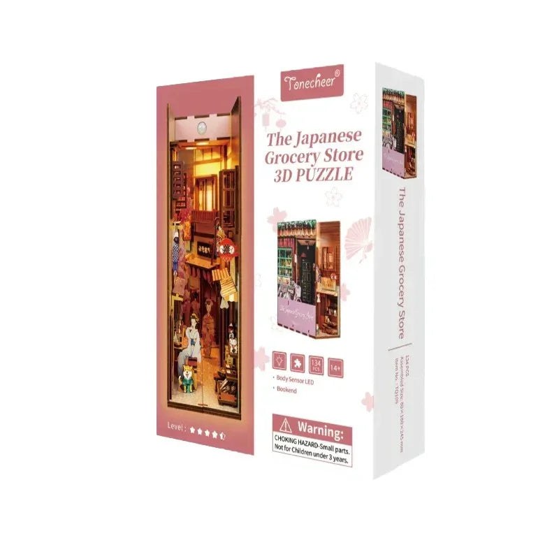 Verpackung des japanischen Lebensmittelgeschäfts 3D-Puzzle von Tonecheer
