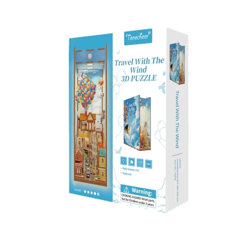 Tonecheer 3D Puzzle Travel With The Wind Verpackung