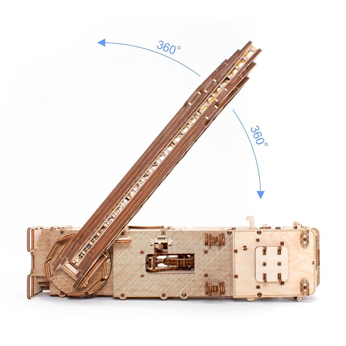 Camion de pompiers - Kit de construction en bois 3D