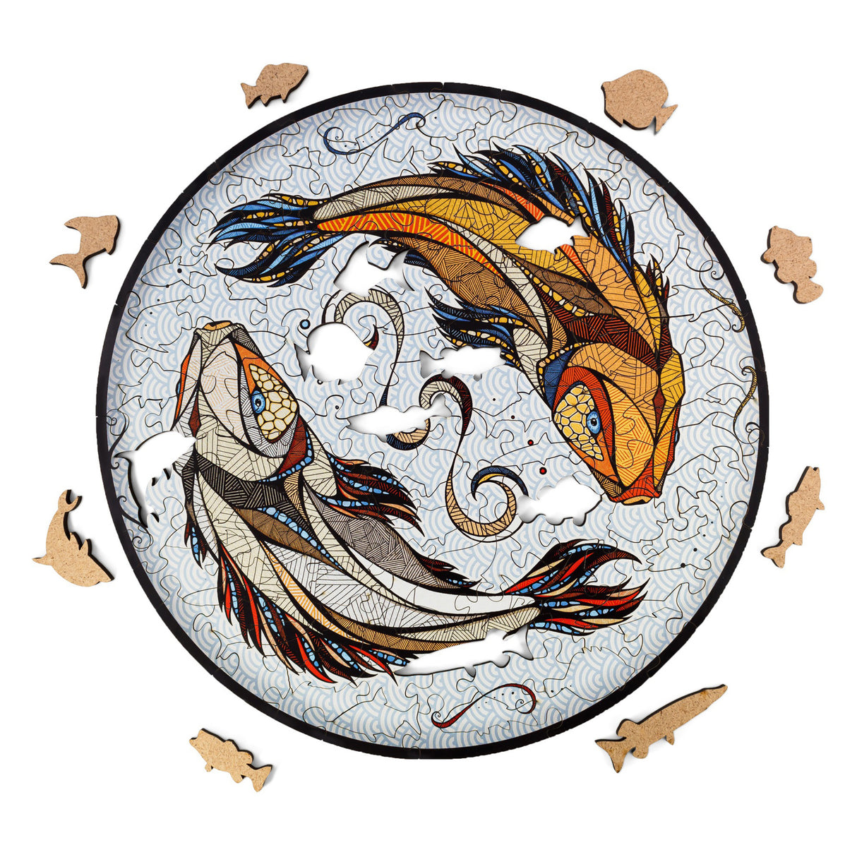 Koi (150 pièces) - Puzzle en bois