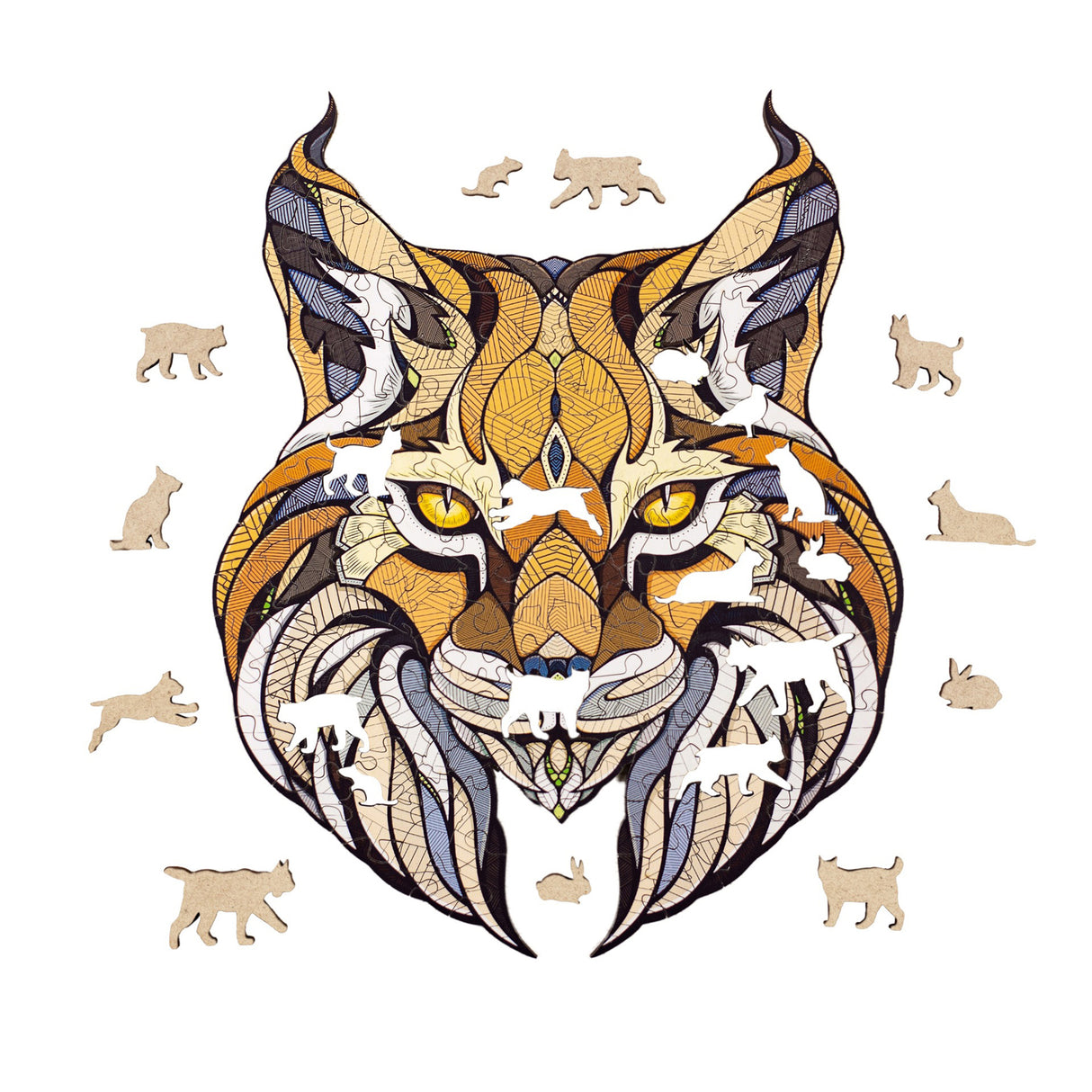 Lynx (139 pièces) - Puzzle en bois