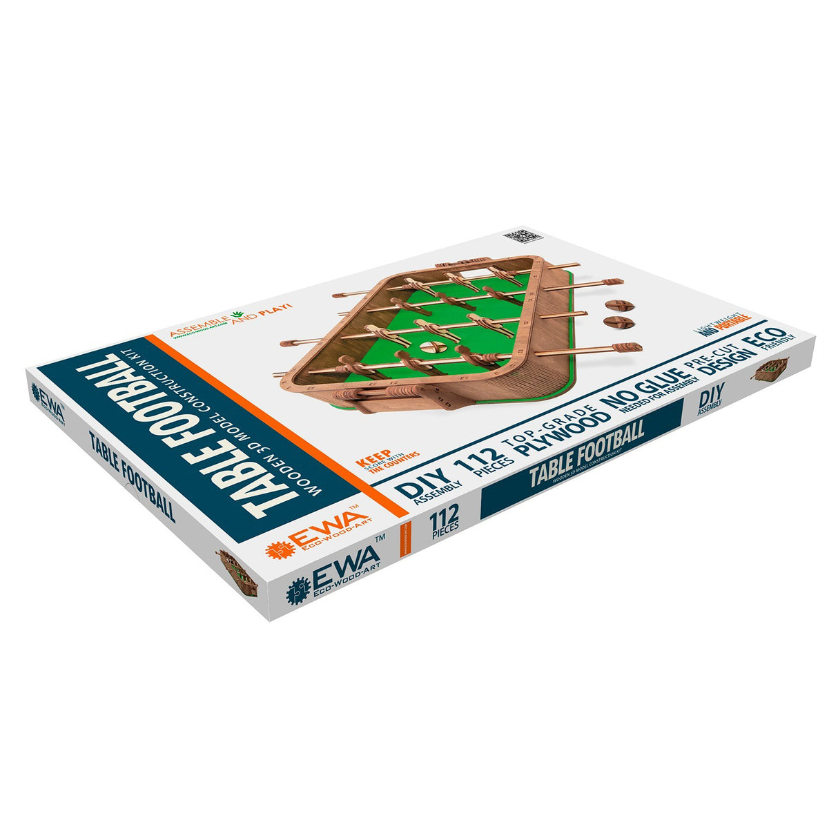 Baby-foot - Kit en bois 3D