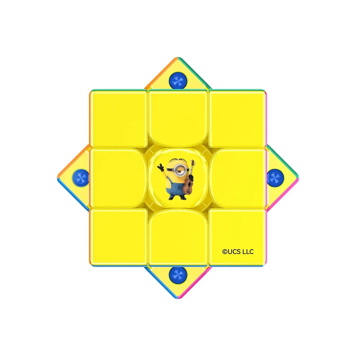 GAN V100 Minions Speedcube Innenmechanik – Omni-Support Spherical Orbit mit Hohlkern-Design für maximale Geschwindigkeit