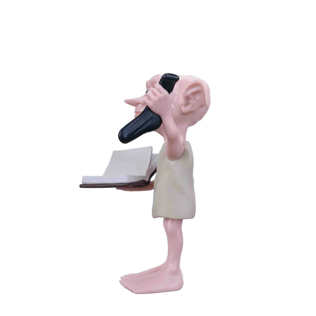 Dobby Figur mit Buch und Socke