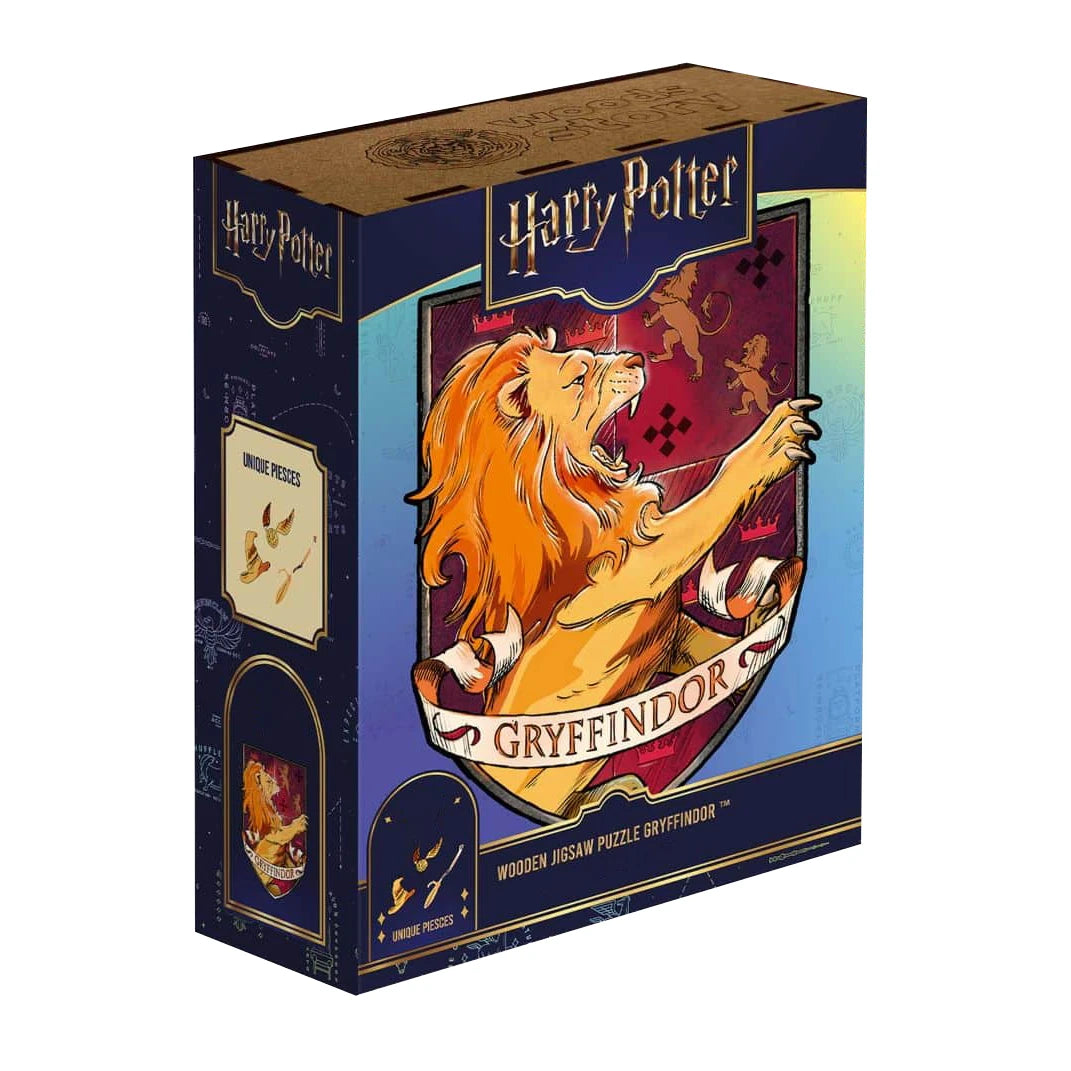 Harry Potter Gryffindor Holzpuzzle in einer Schachtel