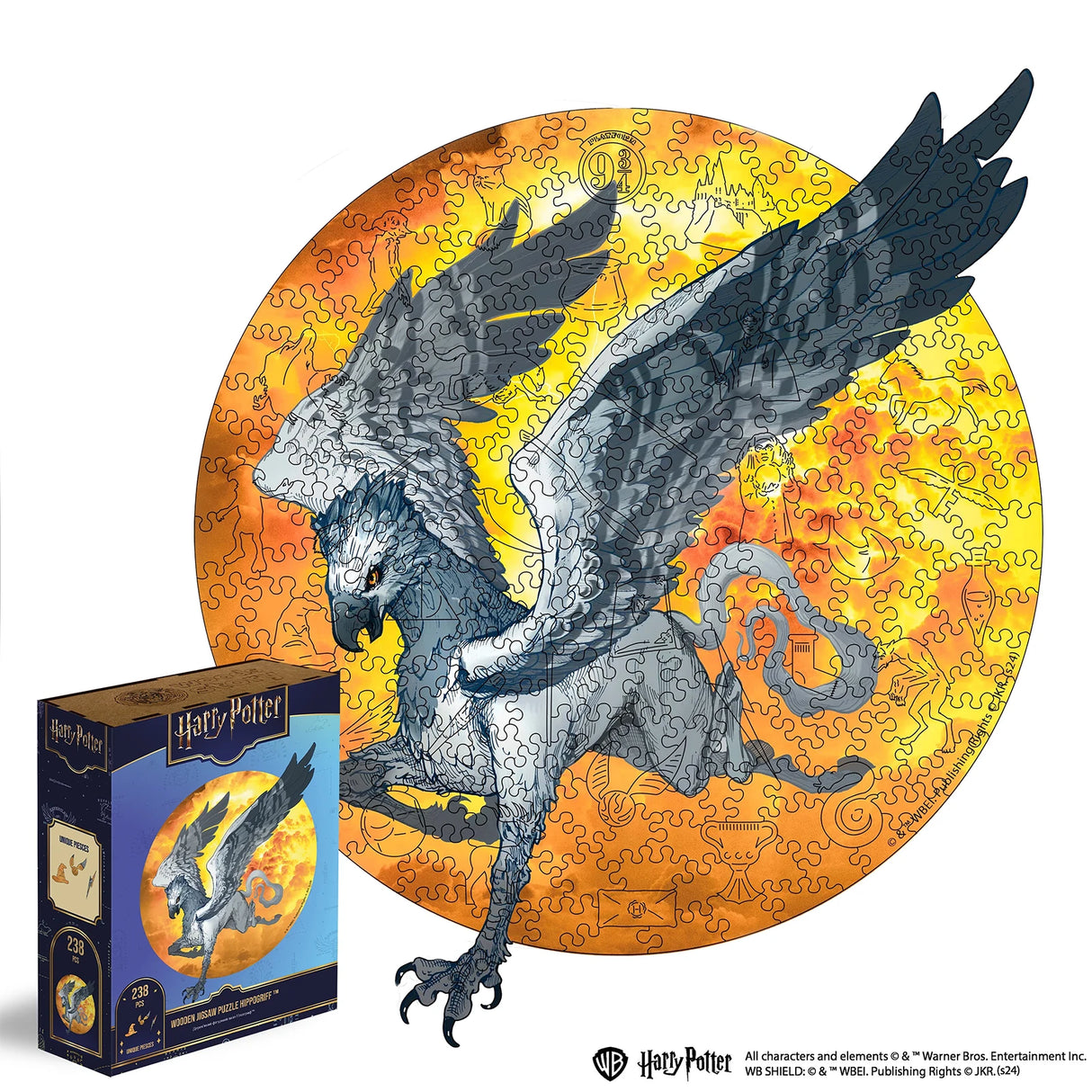 Harry Potter Hippogreif Puzzle mit 238 Teilen