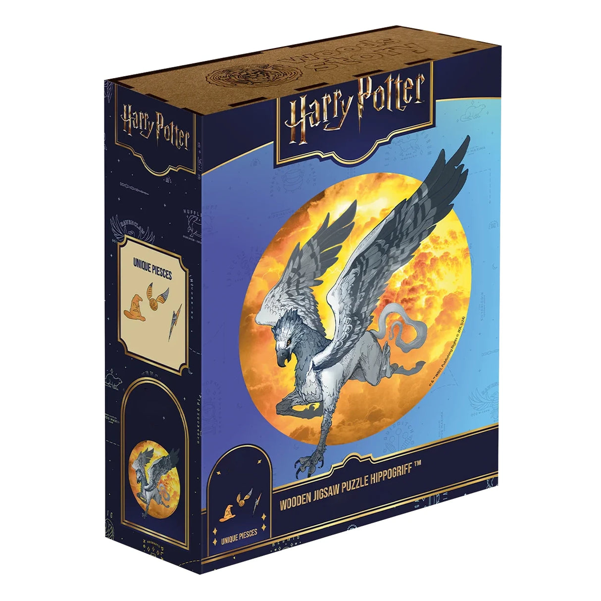 Harry Potter Holzpuzzle Hippogreif Verpackung