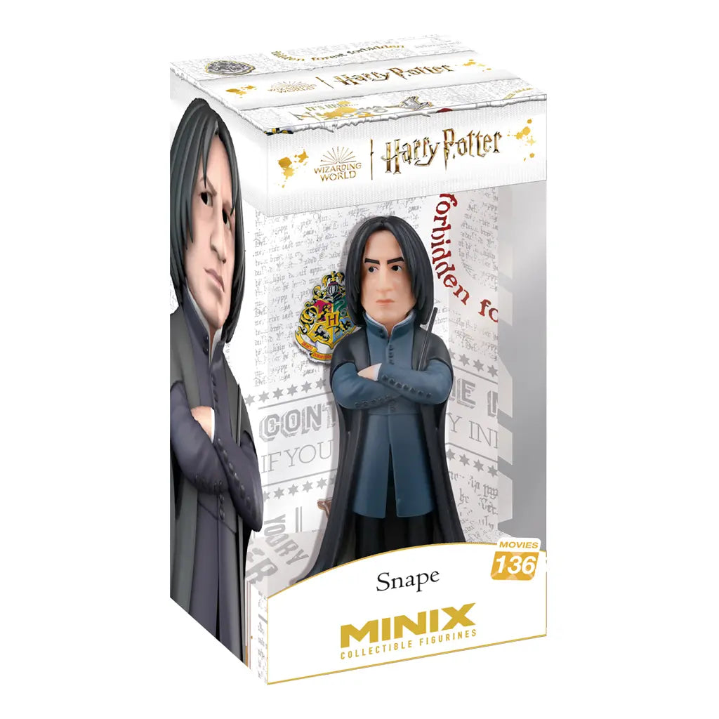 Minix Sammelfigur von Severus Snape aus Harry Potter in Verpackung