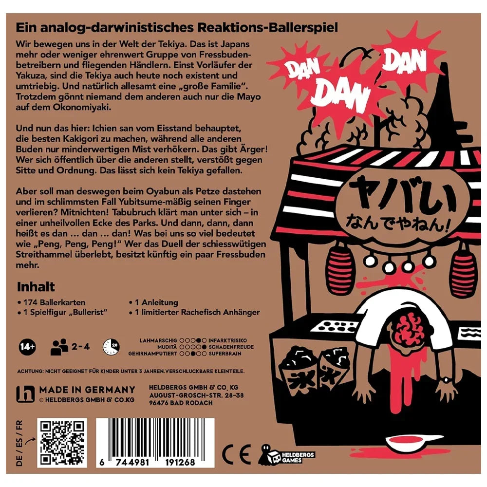DAN DAN DAN (ダンダンダン) - jeu de réaction