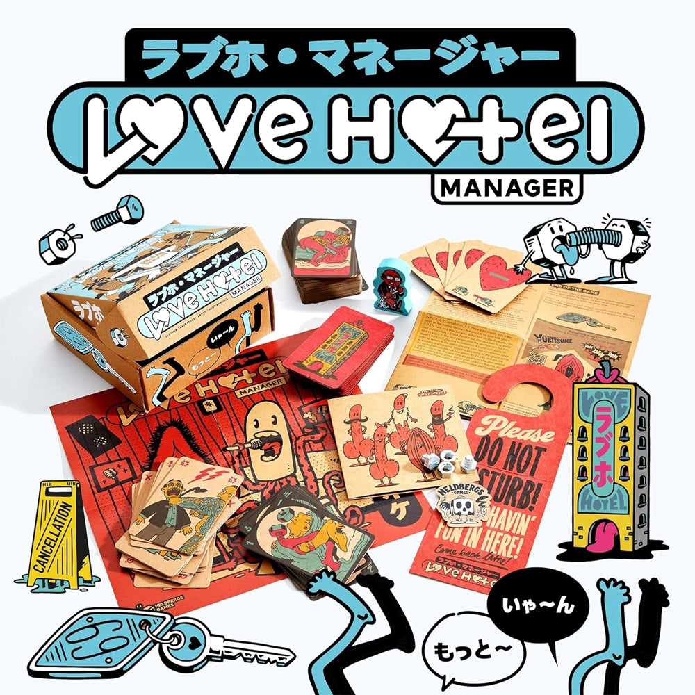 Love Hotel Manager - Jeu de cartes