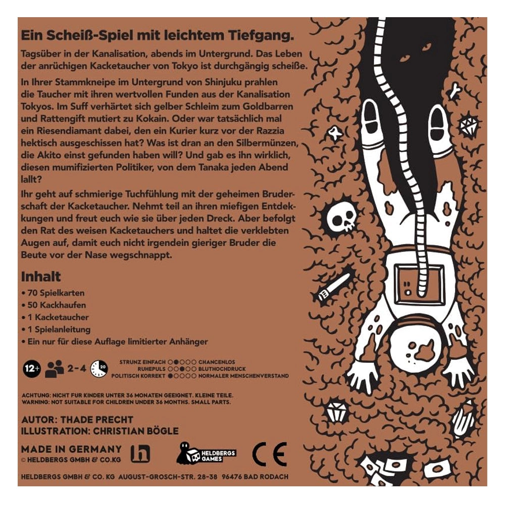 Ein Scheiß-Spiel mit leichtem Tiefgang Brettspiel