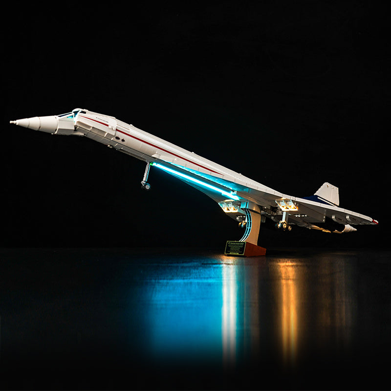 Ensemble d'éclairage LED pour LEGO Concorde (10318)