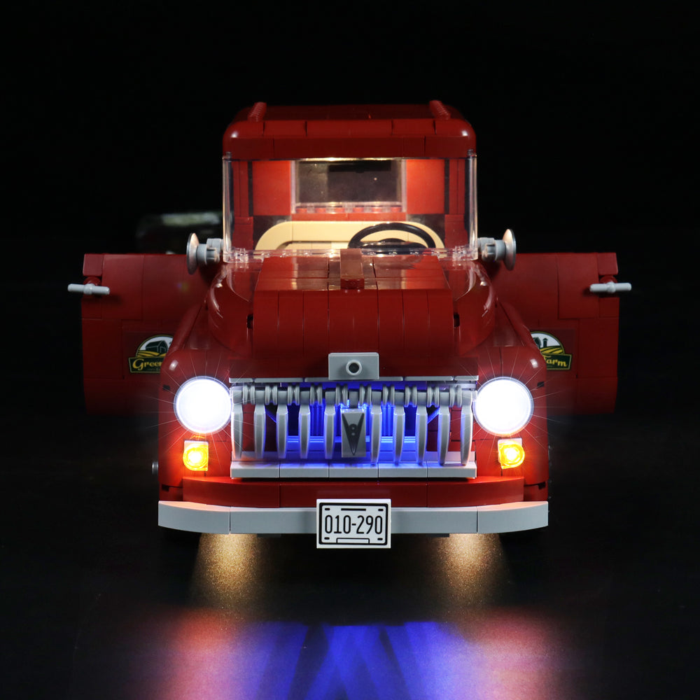 Ensemble d'éclairage LED pour camionnette LEGO (10290) avec télécommande