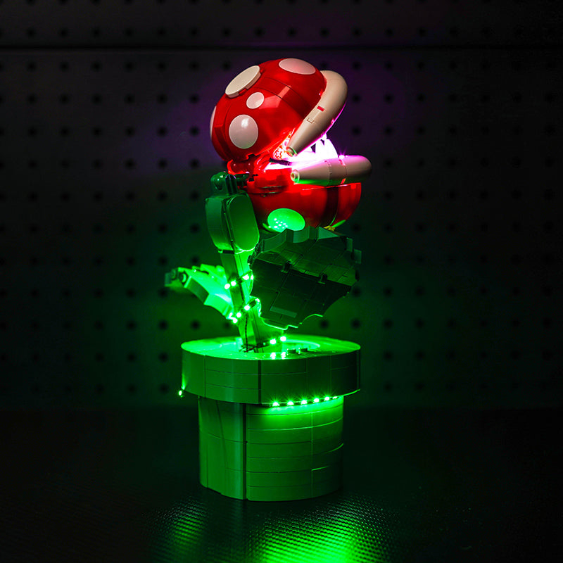 Ensemble de lumières LED pour la plante Piranha LEGO (71426)