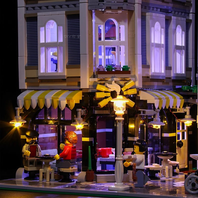 LED Licht Set für LEGO Creator Expert Stadtleben (10255) inkl. Fernbedienung