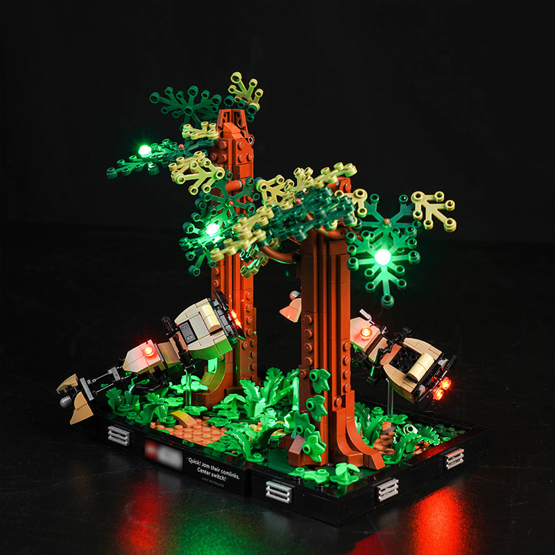 Ensemble de lumières LED pour LEGO Poursuite sur Endor (75353)